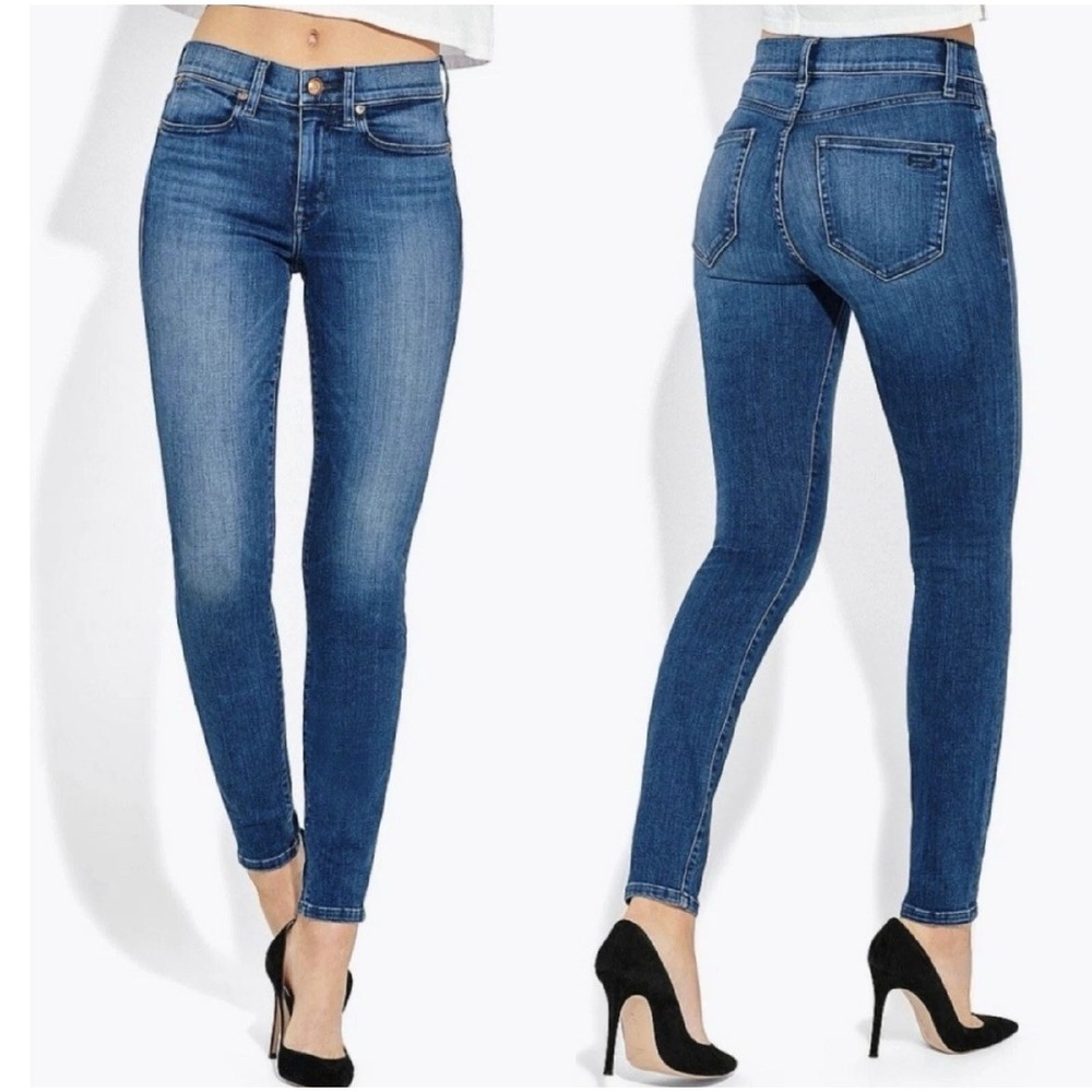AYR The Chiller Skinny Jeans Women's Size 28 Med Wash Mid Rise Blue Denim EUC
